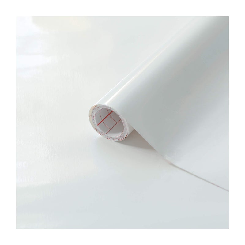 d-c-fix self-Adhesive Film White Glossy 26.5'' x 78.7" (FA3468075) - Image 1